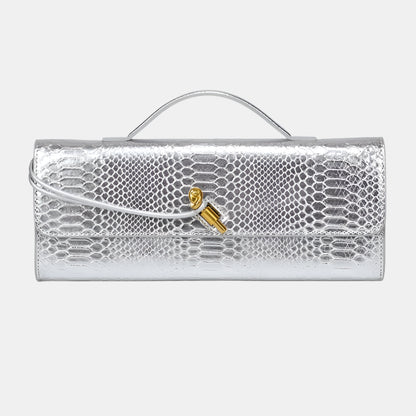 VANORA WOVEN CLUTCH