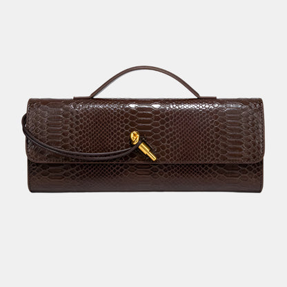 VANORA WOVEN CLUTCH